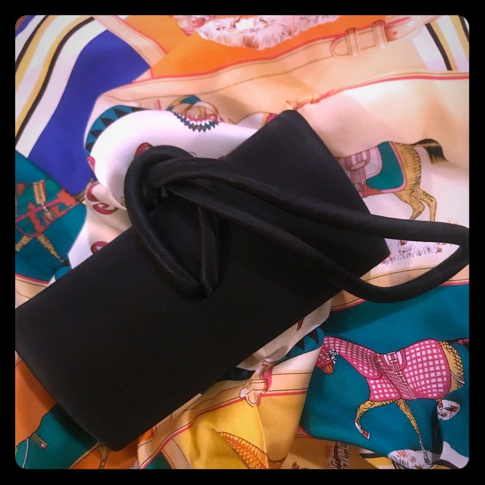Little black evening bag